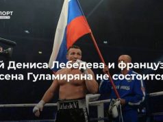 Бой Дениса Лебедева и француза Арсена Гуламиряна не состоится